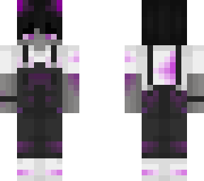 b+w purple glow boy