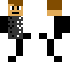 black and white dude