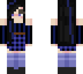 blue/purple skin
