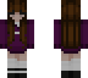 brown hair