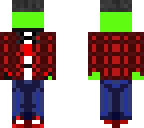 canadian dream with removable flannel, jeans sneakers & toque