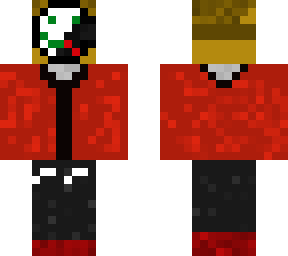 Corrupted mask | Minecraft Skin
