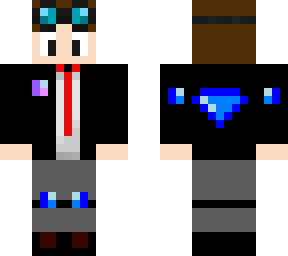 dantdm fan with suit