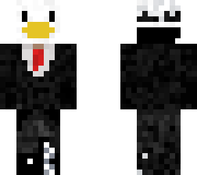 duck man with coat