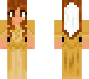 elizabeth swann gold wedding dress