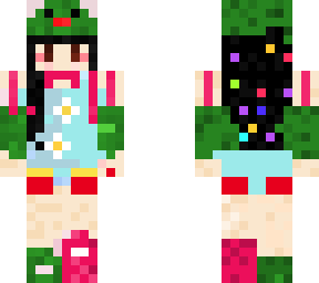 es un edt que hice modificando otra skin me inspire en la pequea de ralph el de