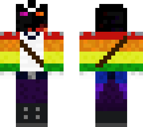 fire enderman l'woman uniform