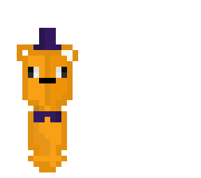 fredbear pixel art go- brrrr