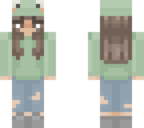 frog hat girl