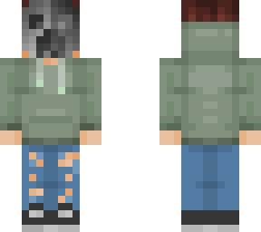 g r e e n   a n d  r e d ( w/ improved mask)