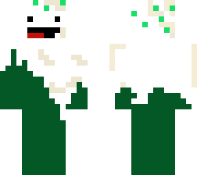 green cake skin