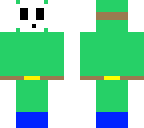 green shy guy
