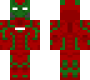 iron man but my 9 year old sister picked the color scheme
