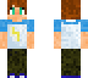 lightning shirt guy (order)