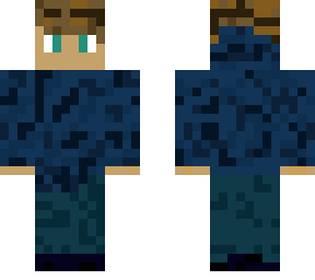 male hoodie skin