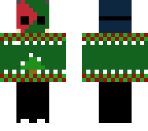 my (better) attempt at a christmas skin (please no hate)