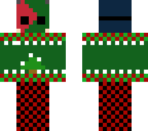 my attempt at a christmas skin (please no hate)
