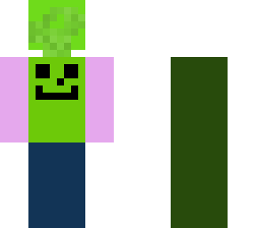 my person grabbing a grass block