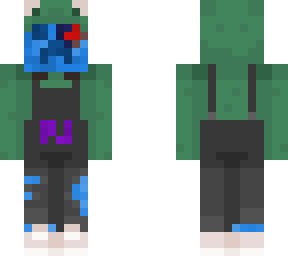 my skin in frog hoodie