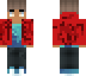 ocean boy with red jacket