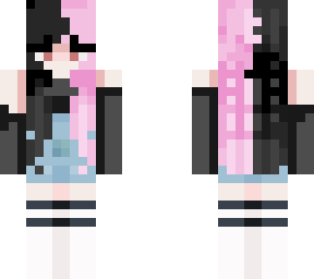 pink and black