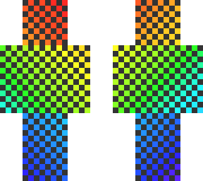 pogger rainbow chroma checkered skin