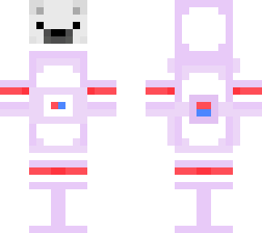 polar bear astronaut