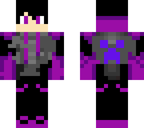 purple gamer boy