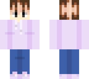 purple hoodie boy