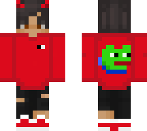red cute eboy