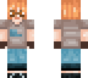 redhead boy skin