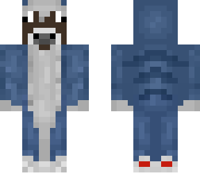 shark onesie cow
