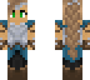 silver armored warrior battle goddess