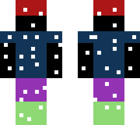 space guy with colorfull armor