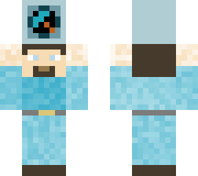 steve holding a pickaxe!