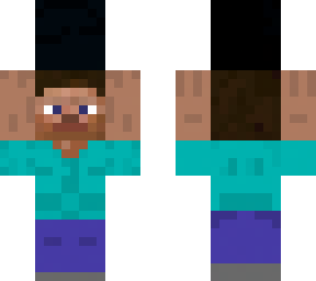 steve holding obsidian