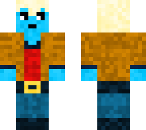 the blue dude
