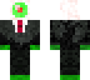 the green suited monster