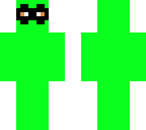 the masked green dude