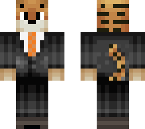 tiger with tux