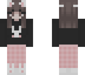 (not my own skin) short hair bunny gurl