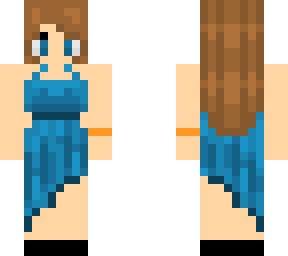 aqua dress