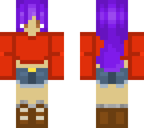 background girl