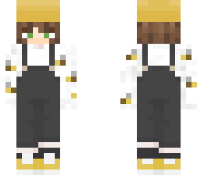 bee  sweter w/ overalls