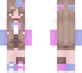 blue & pink