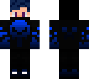blue gamer boy