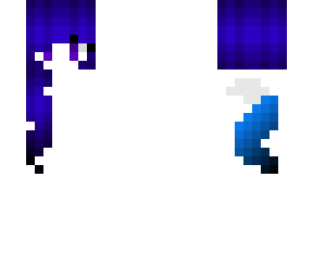 blue haired werewolf base edit