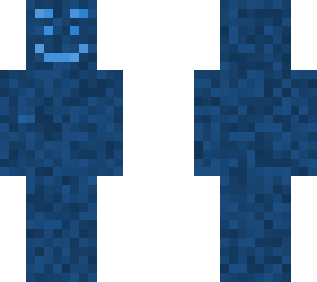 blue man