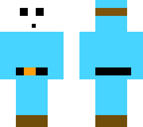 blue shy guy