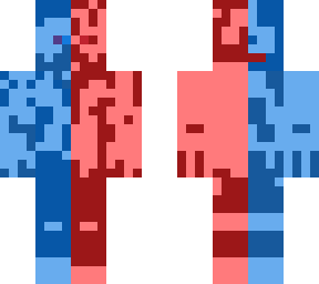 blue vs red steve